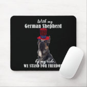 Tapis De Souris Deutsch Funny American German Dogs Quotes Germany (Avec souris)