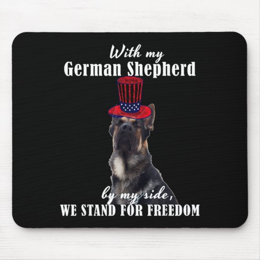 Tapis De Souris Deutsch Funny American German Dogs Quotes Germany (Devant)