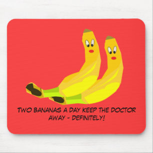 Tapis De Souris Deux bananes Mousepad