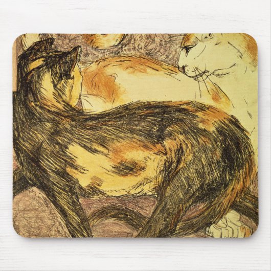 Tapis De Souris Deux chats (Devant)