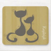 Tapis De Souris Deux chats (Devant)