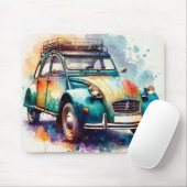 Tapis De Souris Deux Chevaux (Avec souris)
