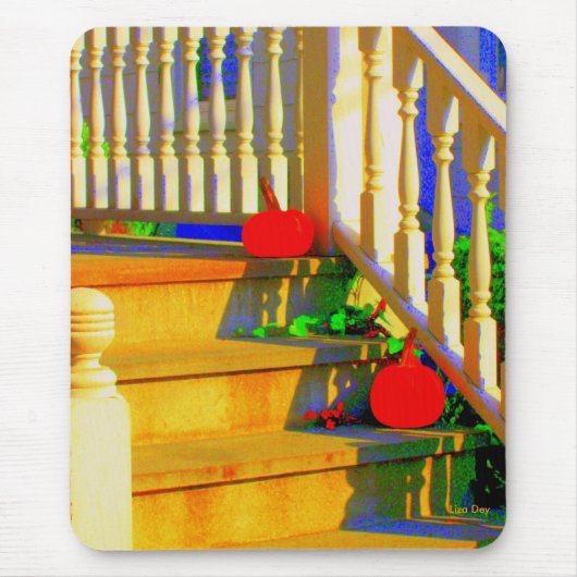 Tapis De Souris 'Deux Citrouilles Mousepad (Devant)