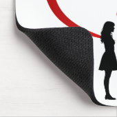 Tapis de souris Deux en amour (Coin)