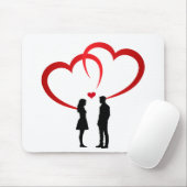 Tapis de souris Deux en amour (Avec souris)