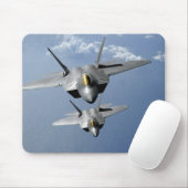 Tapis De Souris Deux F-22 Raptors survolent l'océan Pacifique (Avec souris)