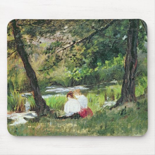 Tapis De Souris Deux femmes assises (Devant)
