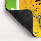 Tapis De Souris deux fois floraled (Coin)