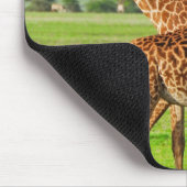 Tapis De Souris Deux girafes (Coin)