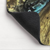 Tapis De Souris Deux grenouilles pendent (Coin)