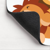 Tapis De Souris Deux Jolies Cartoon Lions Mousepad (Coin)