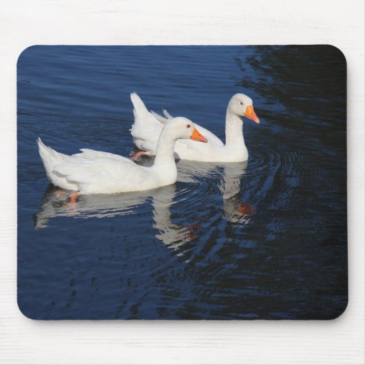 Tapis De Souris Deux Oies d'Emden (Devant)