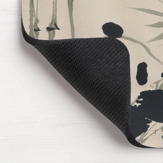 Tapis De Souris Deux pandas (Coin)