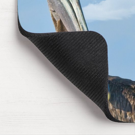 Tapis De Souris Deux pélicans Brown Mousepad (Coin)