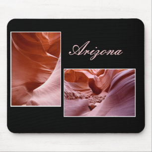 Tapis De Souris deux photos du canyon Antelope