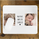 Tapis De Souris Deux photos modernes | Vous Rendez Notre Vie Compl<br><div class="desc">Deux photos modernes | Vous Rendez Notre Vie Complète</div>