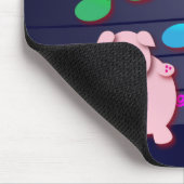 Tapis De Souris Deux porcelets mignons (Coin)