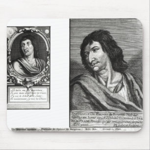Tapis De Souris Deux portraits de Savinien Cyrano De Bergerac