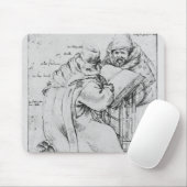 Tapis De Souris Deux rabbins (Avec souris)