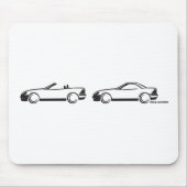 Tapis De Souris Deux SLK (Devant)