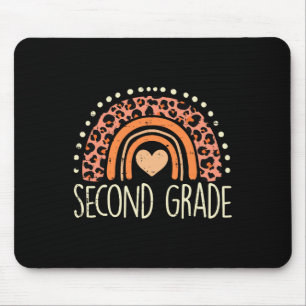 Tapis De Souris Deuxième année 2e Arc-en-ciel Premier jour d'école