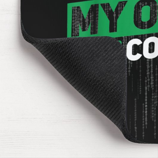 Tapis De Souris Développeur Sysadmin Engineer Hacker Code d'admini (Coin)