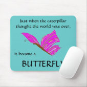 Tapis De Souris Devenant un papillon - mousepad (Avec souris)