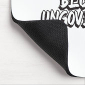 Tapis De Souris Devenir ingouvernable Drôle Rébellion Slogan Résis (Coin)