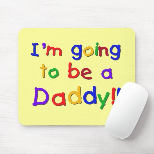 Tapis De Souris Devenir papa-Primaire (Avec souris)
