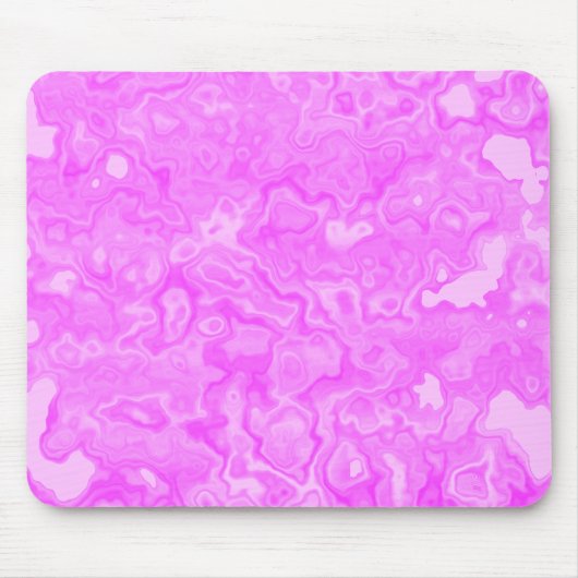 Tapis De Souris Déversement de Nappe de Pétrole Rose (Devant)