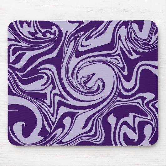 Tapis De Souris Déversement - Violet (Devant)