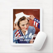 Tapis De Souris Deviennent une infirmière (Avec souris)