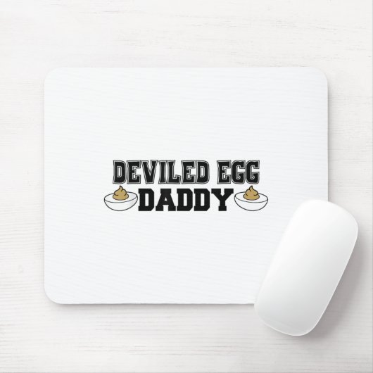 Tapis De Souris Deviled Egg Daddy - Funny Thanksgiving Deviled Egg (Avec souris)
