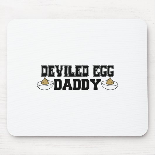 Tapis De Souris Deviled Egg Daddy - Funny Thanksgiving Deviled Egg (Devant)