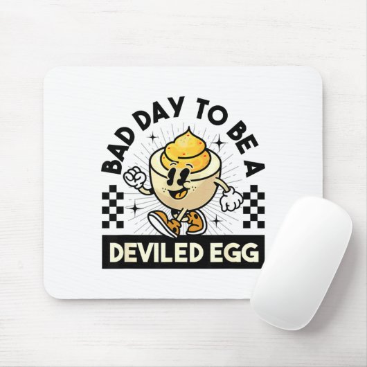 Tapis De Souris Deviled Egg Thanksgiving Eggs For Men Women Funny  (Avec souris)