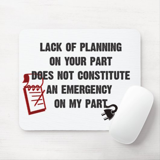 Tapis De Souris Devis Pour La Journée (Avec souris)