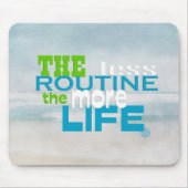 Tapis De Souris Devis sur aquarelle (Devant)