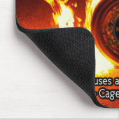 Tapis De Souris Devise de Cage - Hunter Holmes CoC | Mousepad (Coin)
