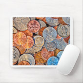 Tapis De Souris Devise de pièce (Avec souris)