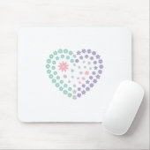 Tapis De Souris Dévotion florale (Avec souris)