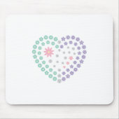 Tapis De Souris Dévotion florale (Devant)