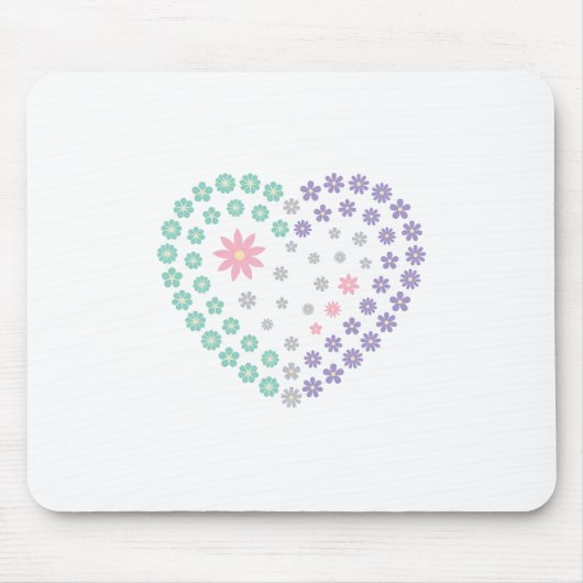 Tapis De Souris Dévotion florale (Devant)