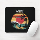 Tapis De Souris Dewey Beach Delaware Plage Surfing (Avec souris)