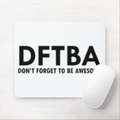 TAPIS DE SOURIS DFTBA (Avec souris)