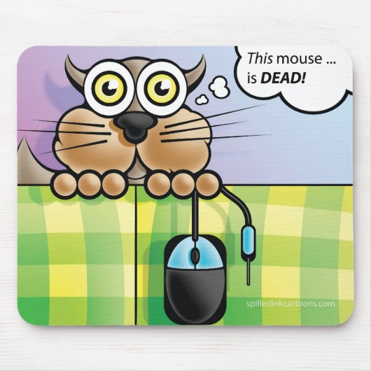 Tapis De Souris Dharma contre la souris Mouspad (Devant)