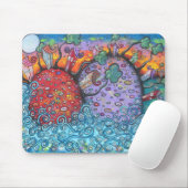 Tapis de souris d'harmonie de bord de la mer (Avec souris)