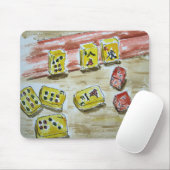 Tapis de souris d'heure-milliampère Jongg (Avec souris)
