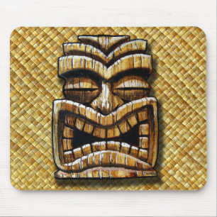 Tapis de souris d'homme de Tiki de TikiTrey