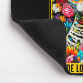 Tapis De Souris Dia De Los Meowtos Sugar Skull Cat Gift  (Coin)