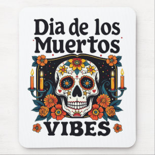 Tapis De Souris Día De Los Muertos Vibes Oaxaca Jour des Morts